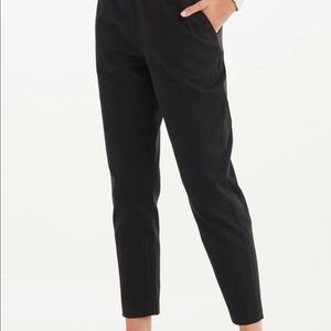 Vetta Capsule Canvas Tapered Pants - Black - Small
